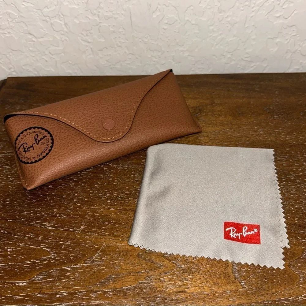 Ray-Ban Sunglass Case and Cleaning Cloth